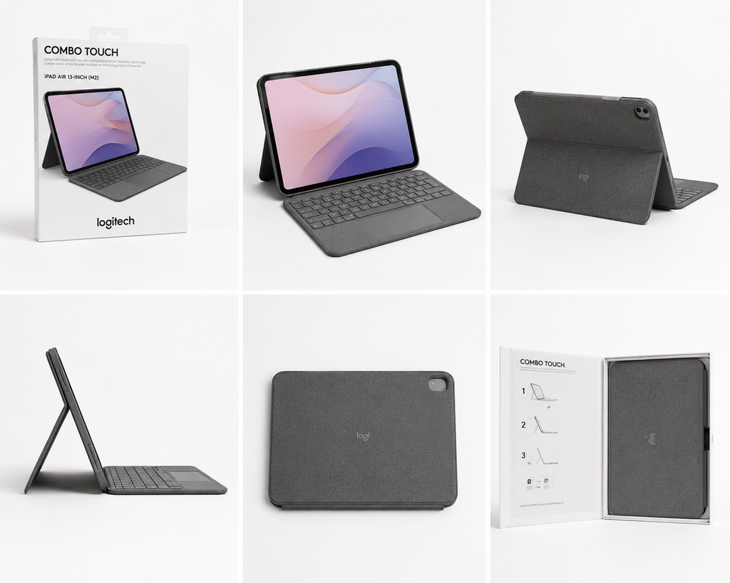 Logitech Combo Touch Keyboard Case for iPad Air 13-inch (M2)
