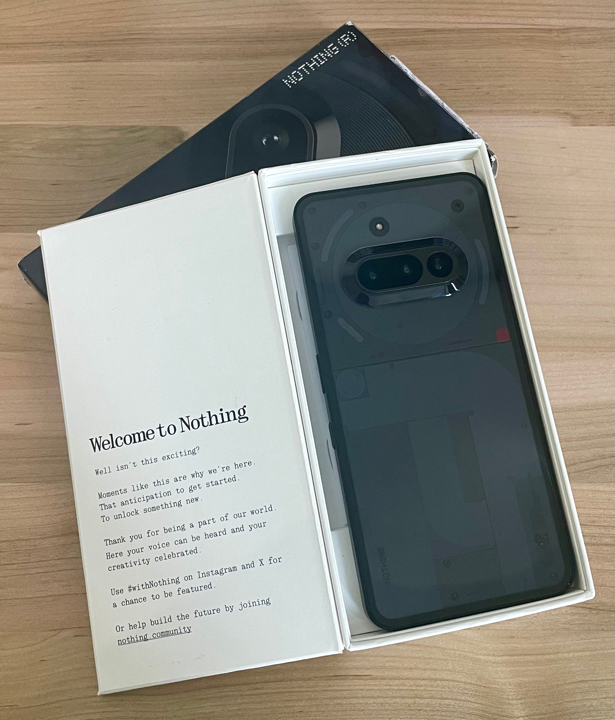 Nothing Phone 3a - Black